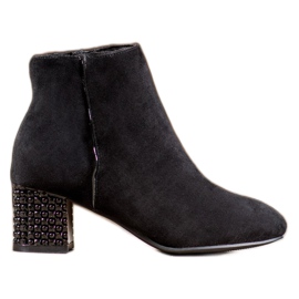 SHELOVET Stivali Con Tacco Decorativo nero