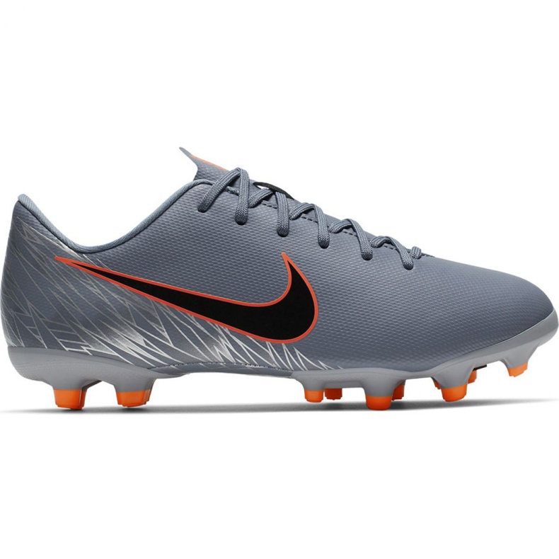 Nike Mercurial Vapor 12 Academy Mg Jr AH7347 408 scarpe da calcio multicolore grigio