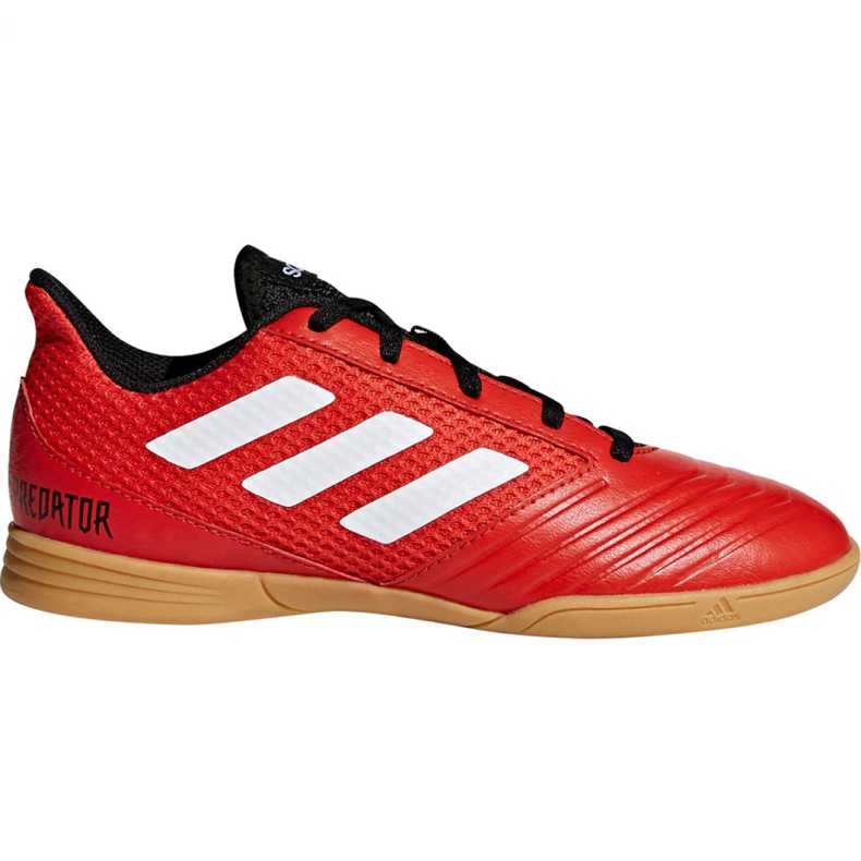 Scarpe da calcio Adidas Predator Tango 18.4 Sala Jr DB2343 rosso rosso