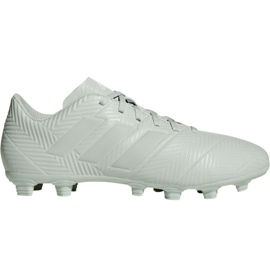 Scarpe da calcio Adidas Nemeziz 18.4 M FxG DB2116 grigio bianca