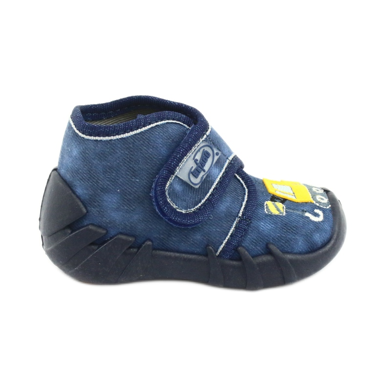 Scarpe per bambini Befado 525P012 blu navy giallo