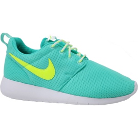 Nike Roshe One Gs W 599729-302 scarpe blu