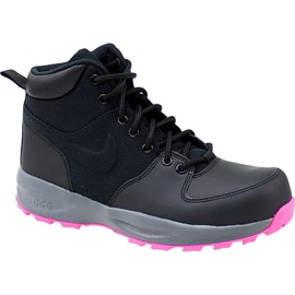 Nike Manoa Lth Gs W 859412-006 scarpe nero