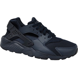Nike Huarache Run Gs W 654275-403 scarpe nero