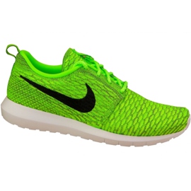 Scarpe Nike Roshe Nm Flyknit M 677243-700 verde