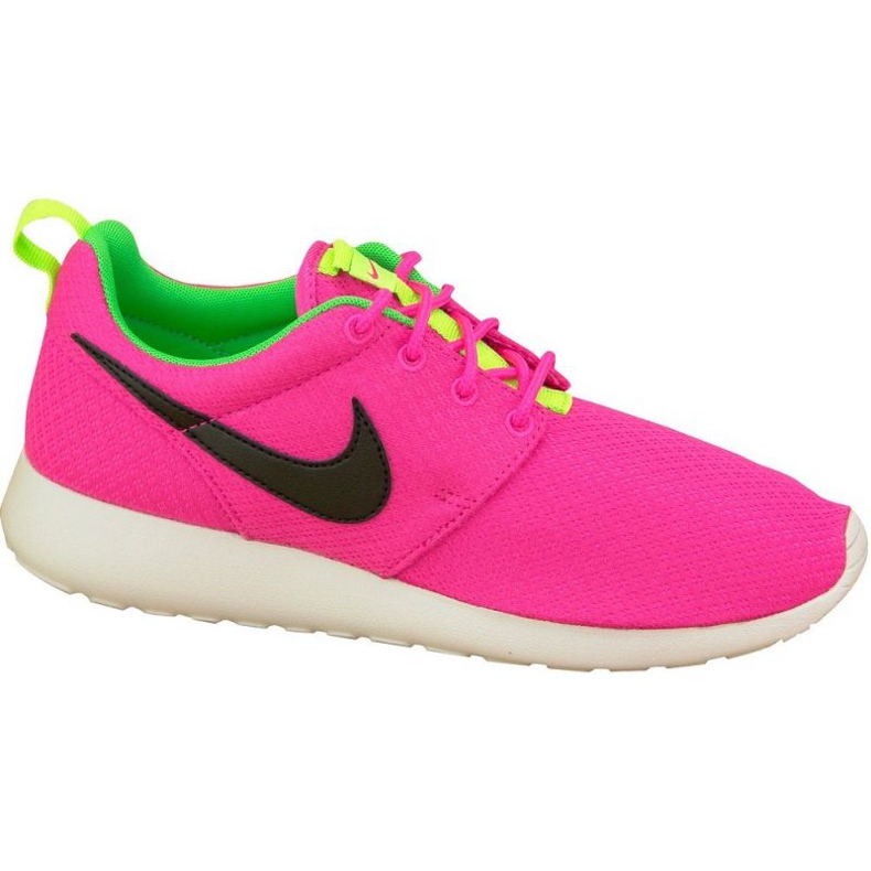 Nike Rosherun Gs W 599729-607 scarpe rosa