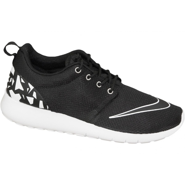 Nike Roshe One Fb Gs W 810513-001 scarpe bianca nero