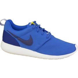 Nike Roshe One Gs W 599728-417 scarpe blu