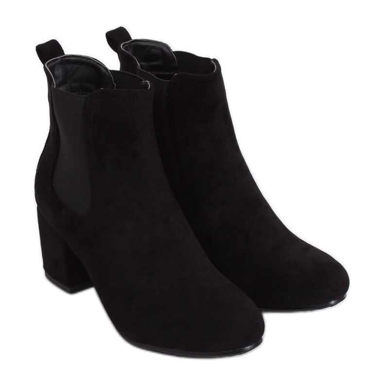 Stivaletti Chelsea neri, neri 2208-132 Neri nero