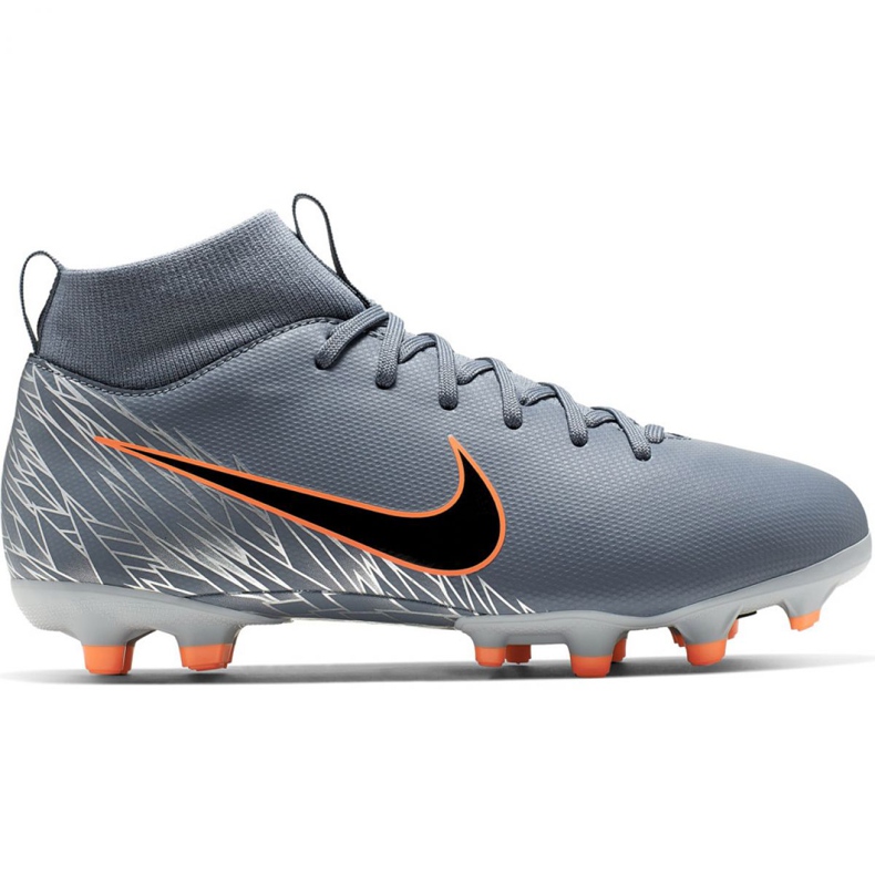 Nike Mercurial Superfly 6 Academy Mg Jr AH7337 408 scarpe da calcio multicolore grigio