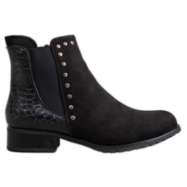 SHELOVET Stivali neri alla moda nero