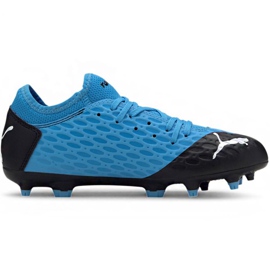 Scarpe da calcio Puma Future 5.4 Fg Ag Jr 105810 01 blu navy blu