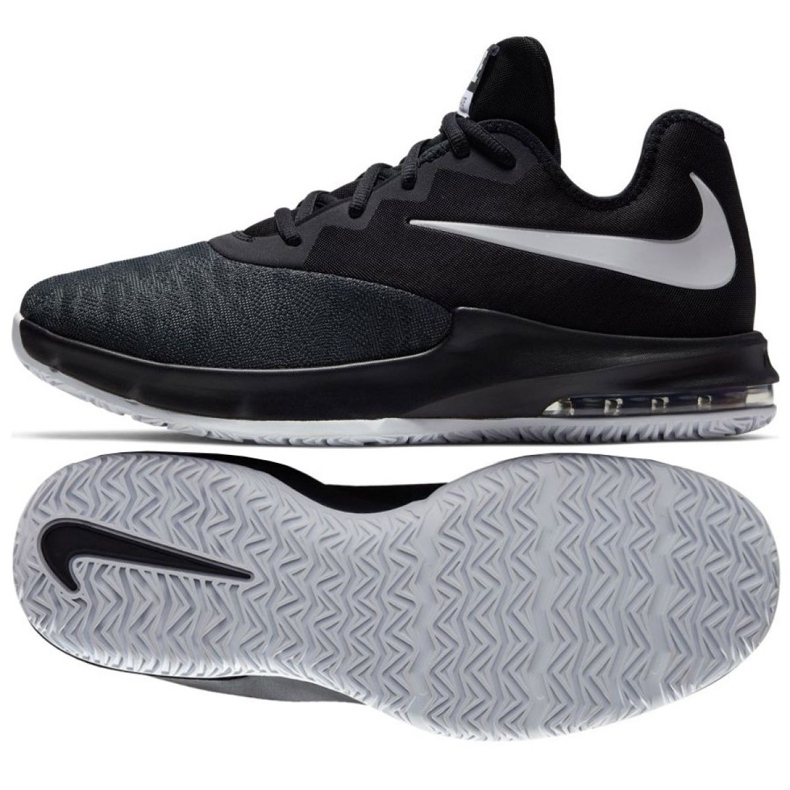 Scarpa Nike Air Max Infuriate Iii Bassa AJ5898-001 nero