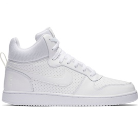 Scarpa Nike Court Borough Mid M 838938 111 bianco