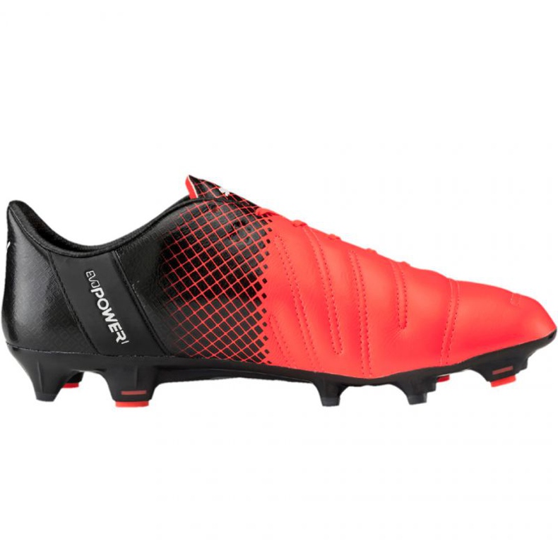 Scarpe da calcio Puma evoPOWER 1.3 Lth Fg M 103850 01 multicolore arancia