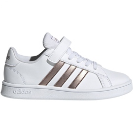 Scarpe adidas Grand Court C Jr EF0107 bianco