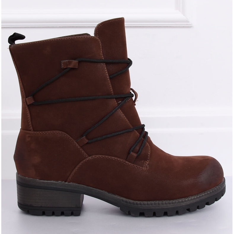 Stivali marroni sul protettore K1936104 Marrone