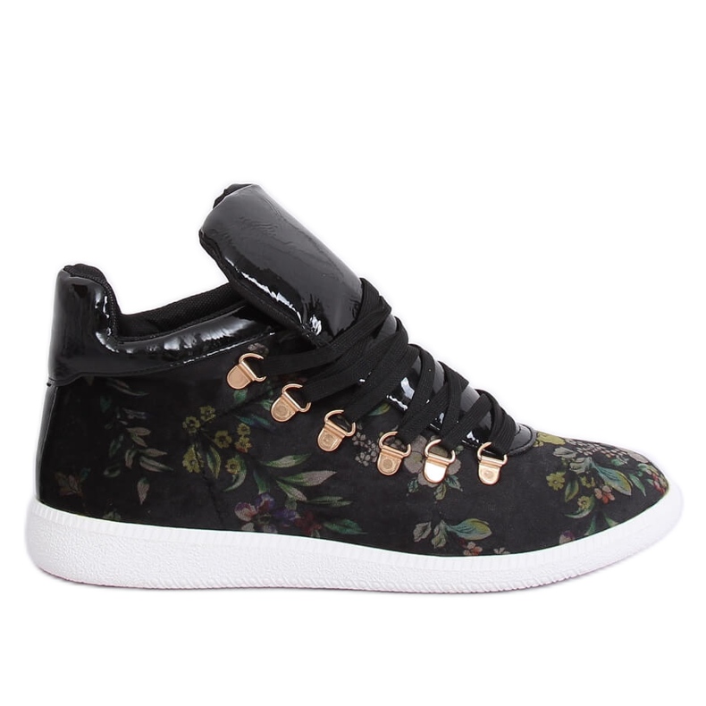 Sneakers in velluto K1834206 Flores nero multicolore