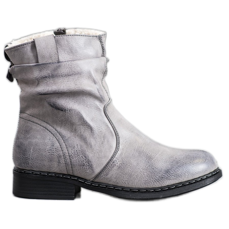 Super Me Caldi stivali da cowboy grigio