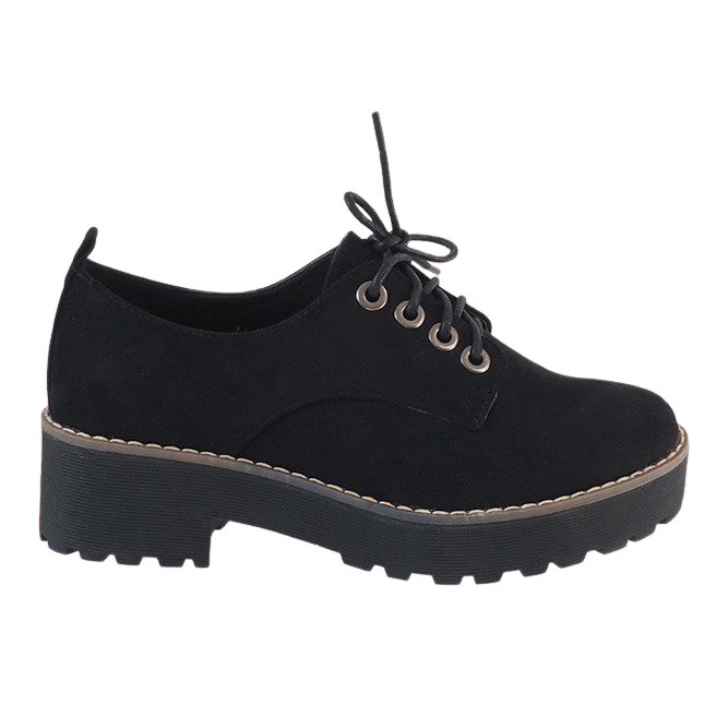 Scarpe nere con tacco alto LL183 nero