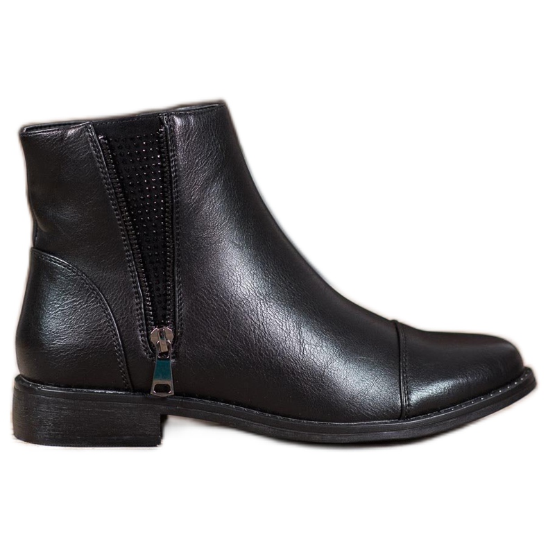 J. Star Stivali Eleganti Con Cristalli nero