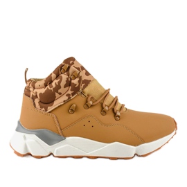 Sneakers isolate marroni F33-3 marrone