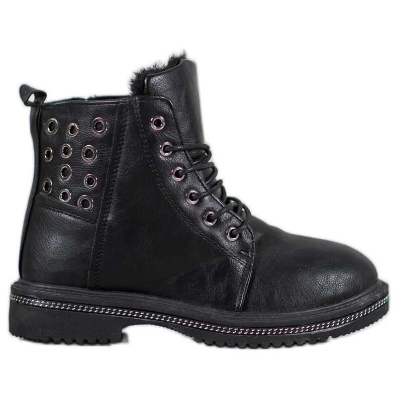 SHELOVET Trapper con getti nero