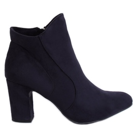 Stivali blu navy con tacco alto K1809810 Marino