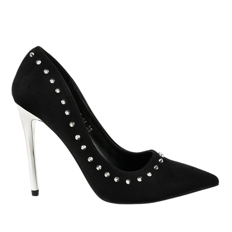 Décolleté nere sul tallone NF-04 nero