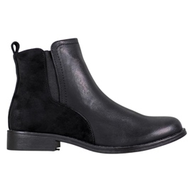 J. Star Eleganti stivali neri nero