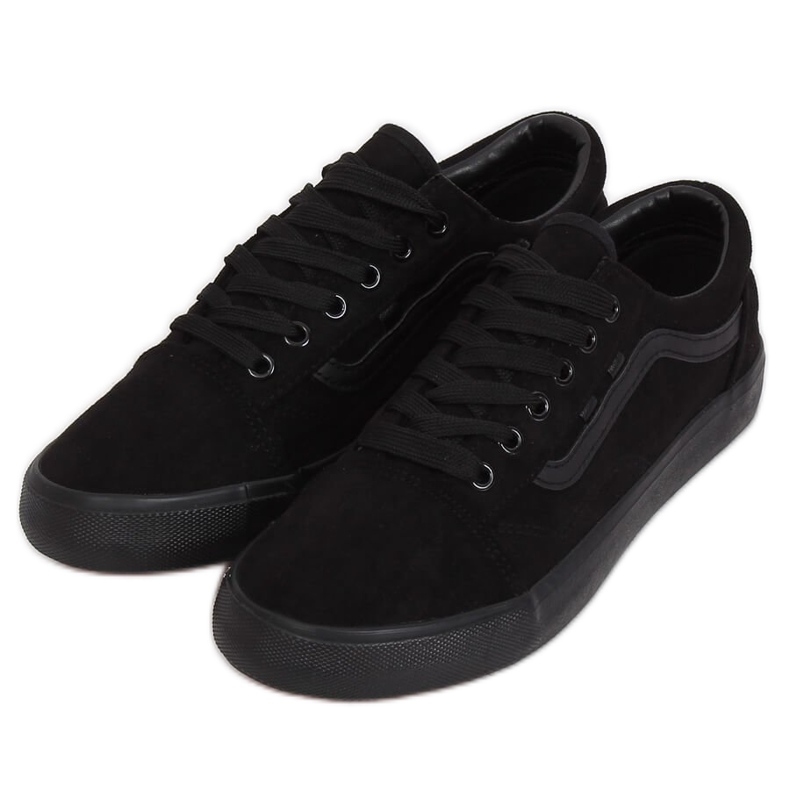 Sneakers nere da donna B70A BLACK / BLACK Ii Quality nero