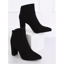 Stivali neri con tacco alto TX-1802 Black nero