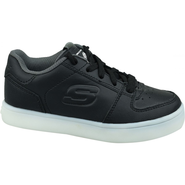 Scarpe Skechers Energy Lights Jr 90601L-BLK nero