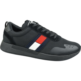 Scarpe Tommy Hilfiger Flag Flexi Tommy Jeans Sneakers M EM0EM00331 990 nero