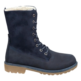 Super Me Stivali stringati blu
