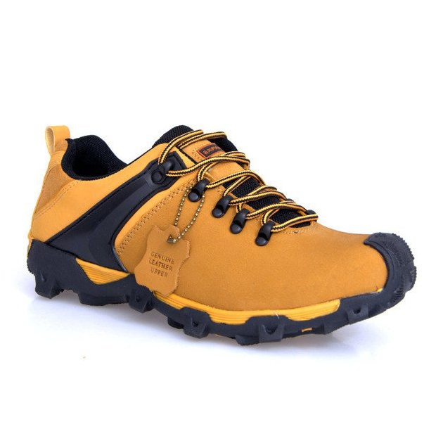 Scarponi Trekking Pelle Nat 399 Camel marrone