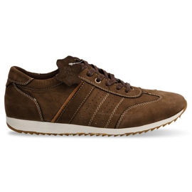 Scarpe, Sneakers Pelle NAT. N45 Marrone