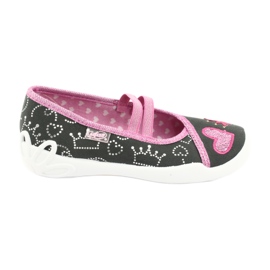 Scarpe per bambini Befado 116X257 rosa grigio