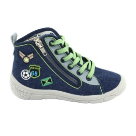 Scarpe per bambini Light Befado 547X002 blu navy grigio verde