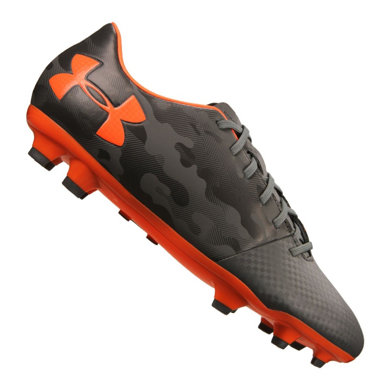 Scarpe da calcio Under Armour Spotlight Dl Fg M 1289534-101 multicolore grigio