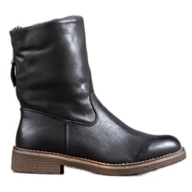 SHELOVET Stivaletti caldi con cerniera nero