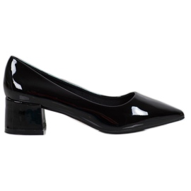 Décolleté laccate VINCEZA nero
