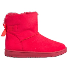 Haver Mukluki confortevole rosso