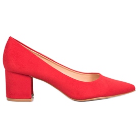 SDS Décolleté rosse casual rosso