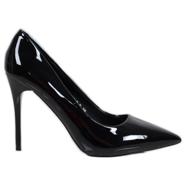 SHELOVET Décolleté laccate nero