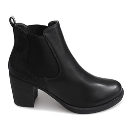 Stivali Sul Tallone Con Elastico 1227 Nero