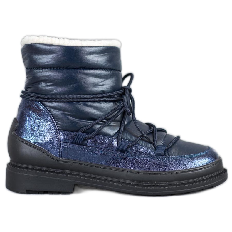 Doposci in tessuto VICES blu navy blu
