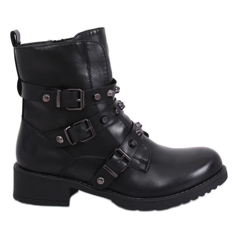 Stivali militari neri Z195 Black nero