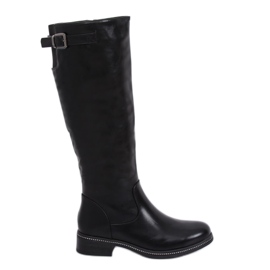 Stivali neri classici CH1983 Black nero