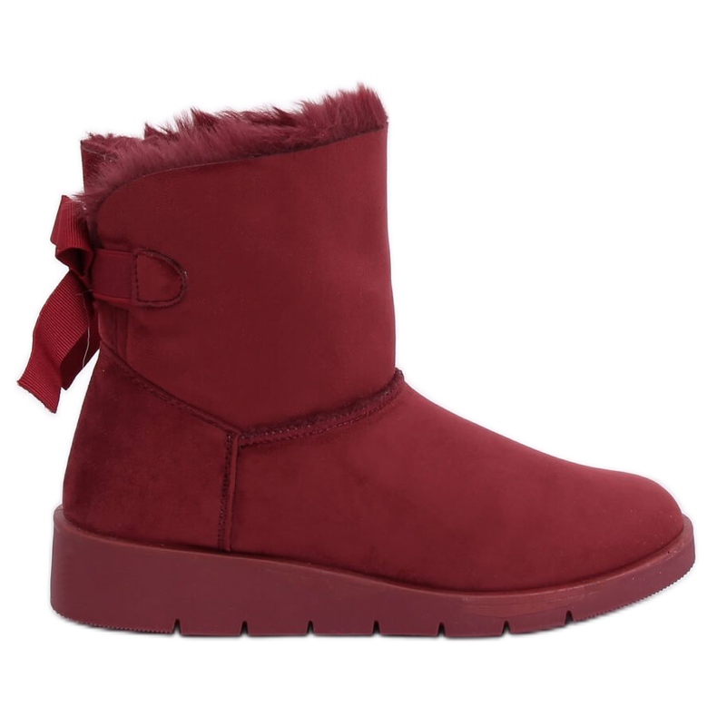 Doposci da donna marrone rossiccio A-3 Wine Red rosso